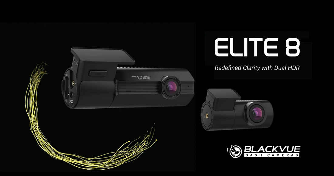 The BlackVue ELITE 8 is here. Refined Clarity with Dual 2K HDR.