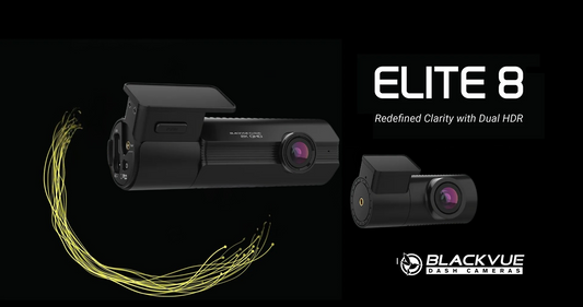 The BlackVue ELITE 8 is here. Refined Clarity with Dual 2K HDR.