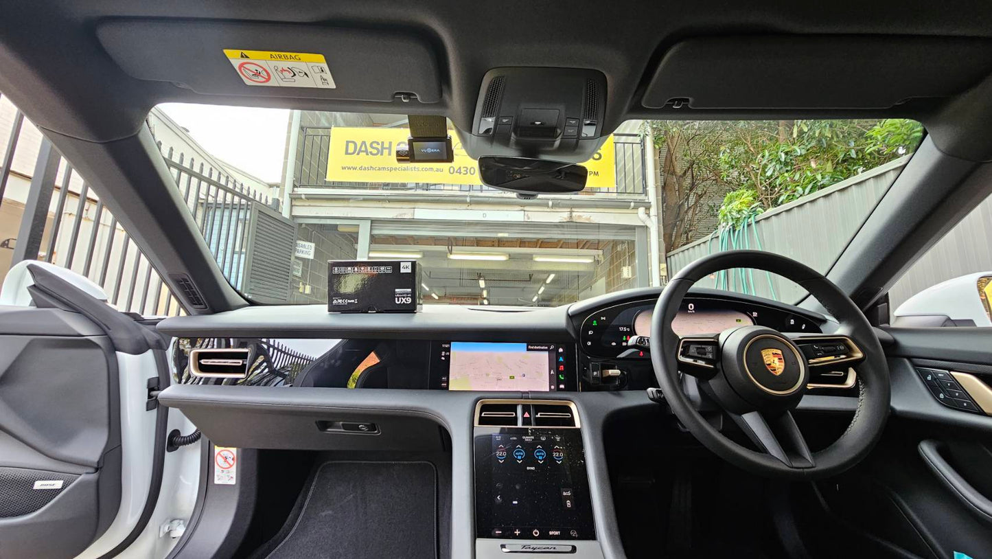 Vugera QX8 Plus 2.5K 128GB Front & Rear Dashcam + Genuine Style Design Cover