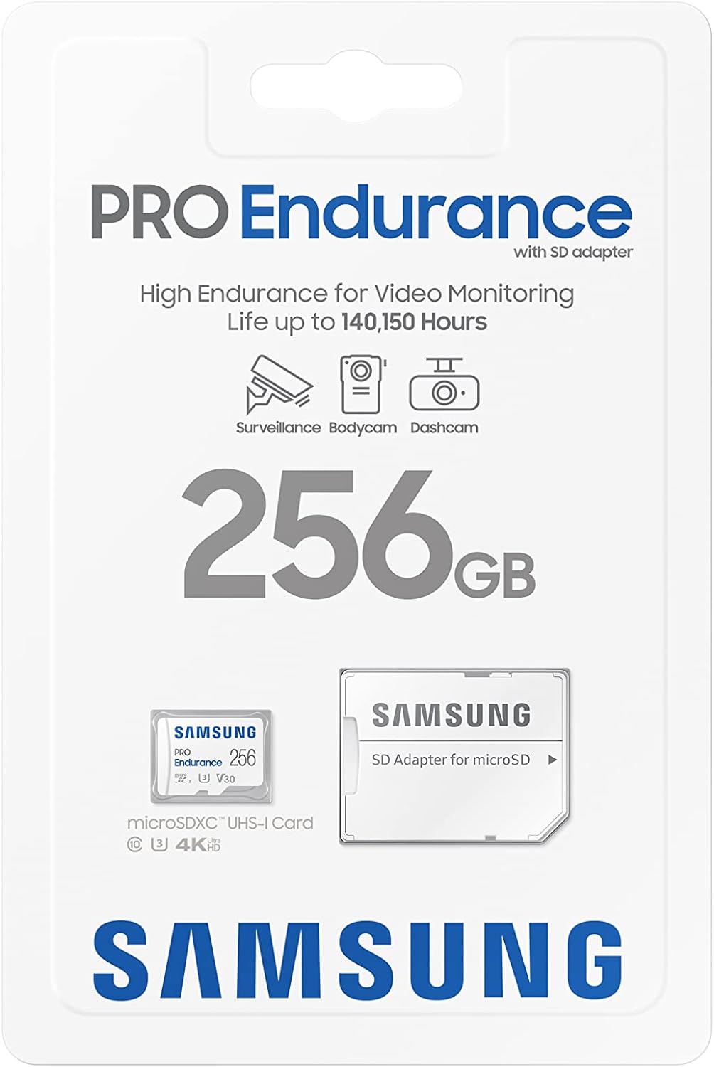 Samsung Pro Endurance 256GB Micro-SD Card (TLC)