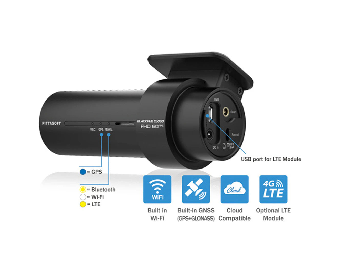 Blackvue DR770X-2CH Truck 64GB 3-Year Warranty