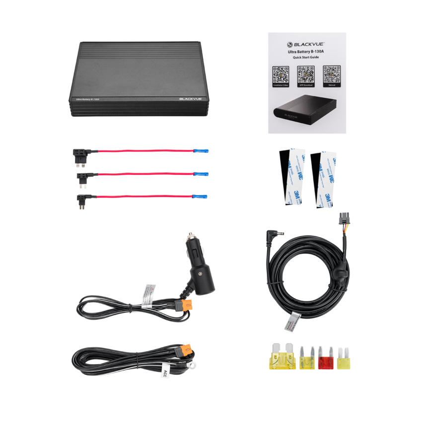 Blackvue B-130A High Capacity Battery for Dashcam Parking Mode 2-Year Warranty