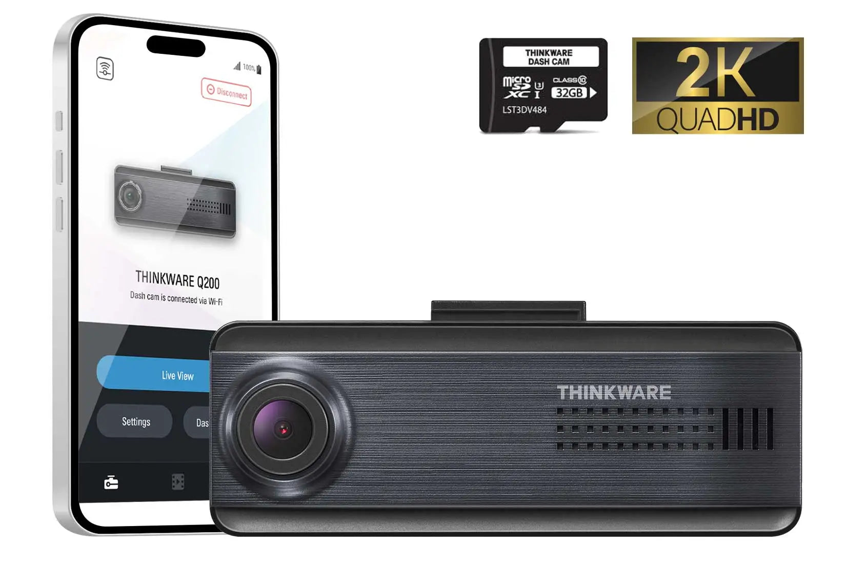 New!] Thinkware Q200 2K QHD-FHD 32GB BLE – DASHCAM SPECIALISTS