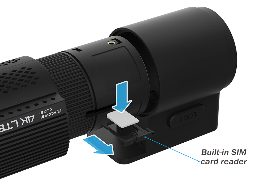 BlackVue DR970X-2CH LTE Plus II 4K UHD 64GB 3-Year Warranty