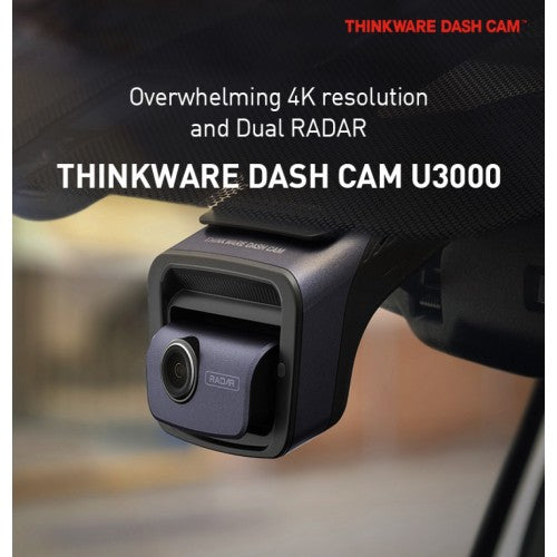 Upgrade Your Dash Cam Experience with Thinkware U3000 4K Dual Radar - Get $100 OFF on our Install & Save offer