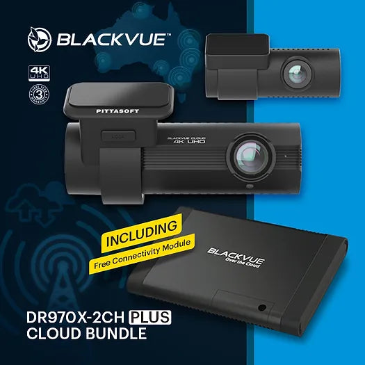 [Installed] Blackvue DR970X PLUS 64GB 2-Channel + Combo LTE Kit