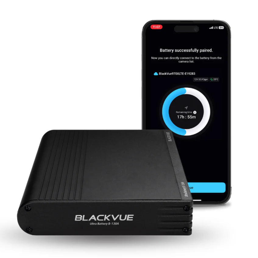 [Installed] BlackVue ELITE 8 2-Channel + B-130A Battery + 64GB Package