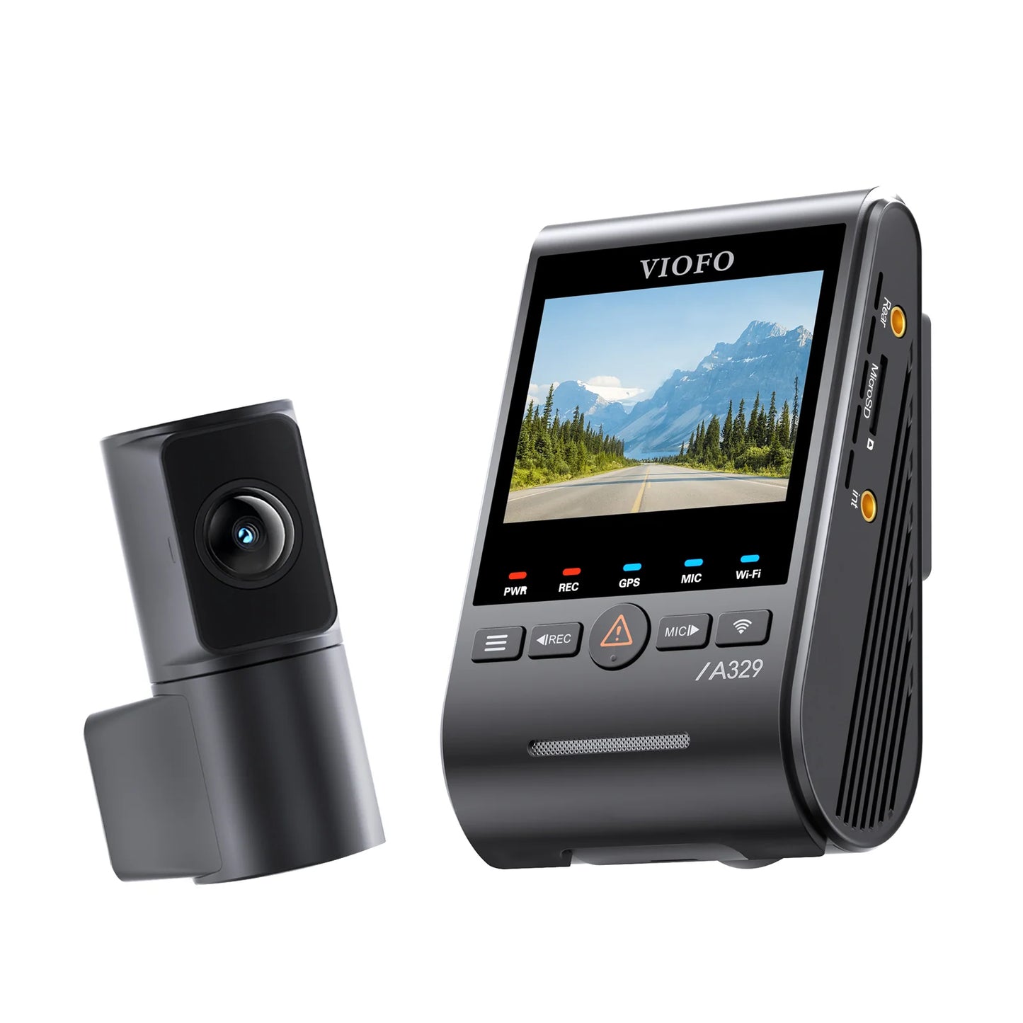 [Pre-Order] VIOFO A329S 2CH 256GB 4K 60FPS+2K HDR Dash Cam with Sony STARVIS 2 Sensor, Built-in Wi-Fi 6 and GPS, Support SSD Storage, Low Power Impact Detection, Hybrid Parking Recording