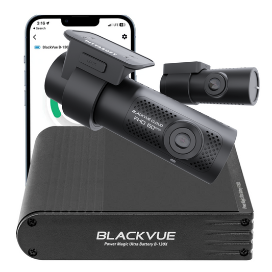 [Install & Save] BlackVue 770X + B-130X Battery + 256GB Package