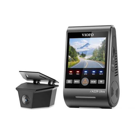 [Installed] Viofo A229 Ultra-W 2CH 256GB Dual 4K