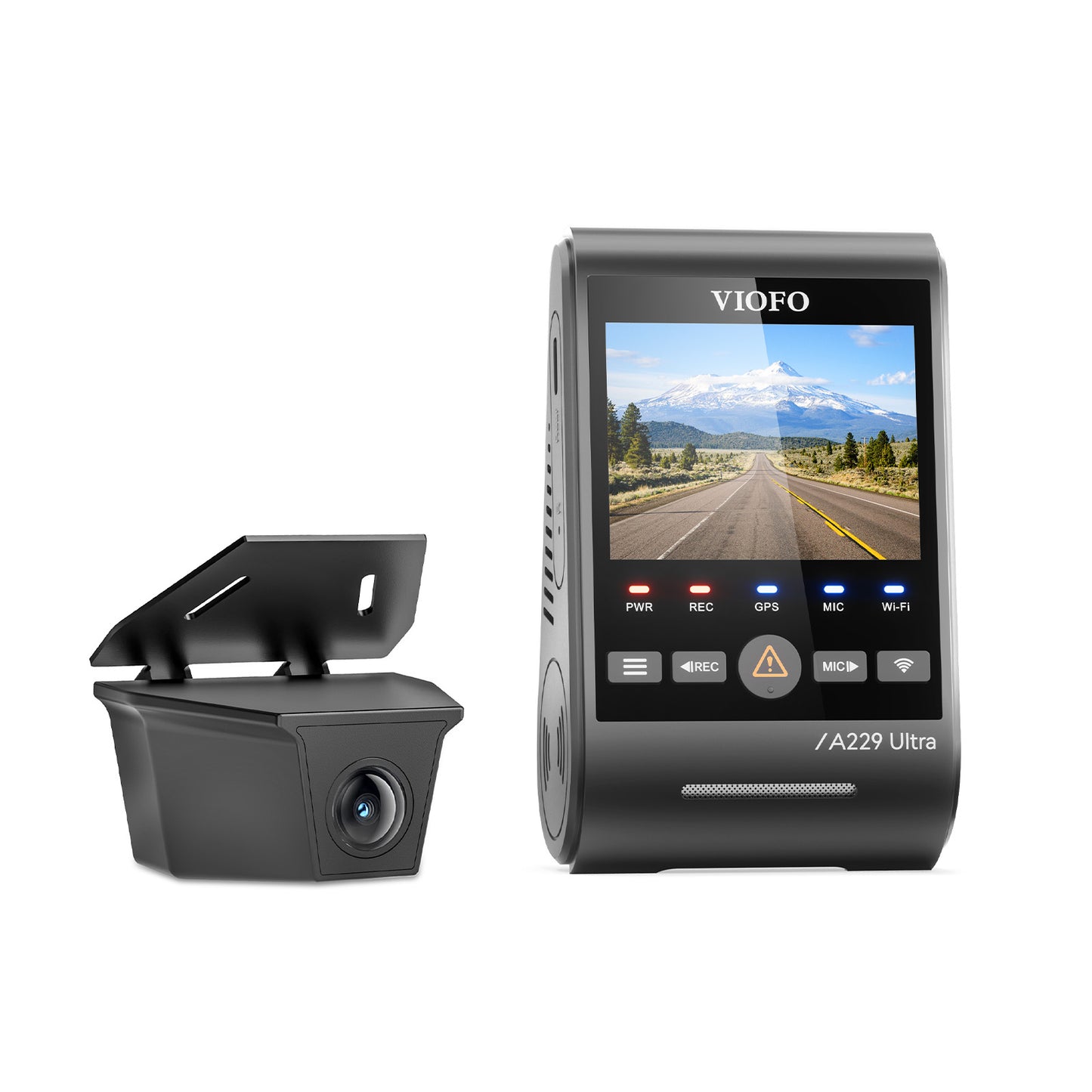 [Installed] Viofo A229 Ultra-W 2CH 128GB Dual 4K