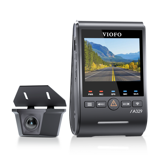 [Installed] Viofo A329SW 2CH HK6 256GB 4K 60FPS+Exterior 2K
