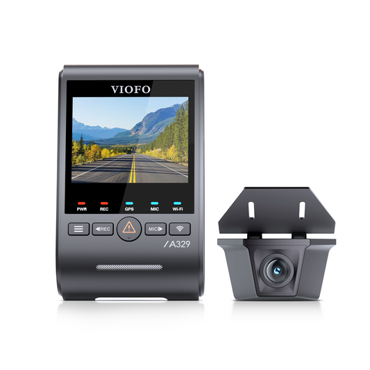 [Installed] Viofo A329SW 2CH HK6 128GB 4K 60FPS+Exterior 2K