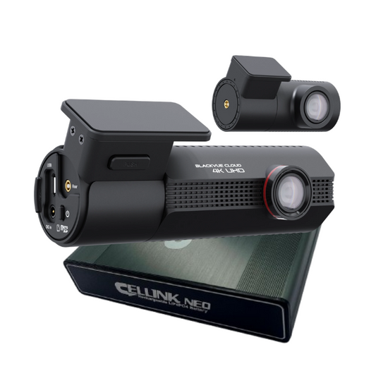 [Installed] BlackVue ELITE 10 2-Channel + Neo 6 Slim Battery + 64GB Package