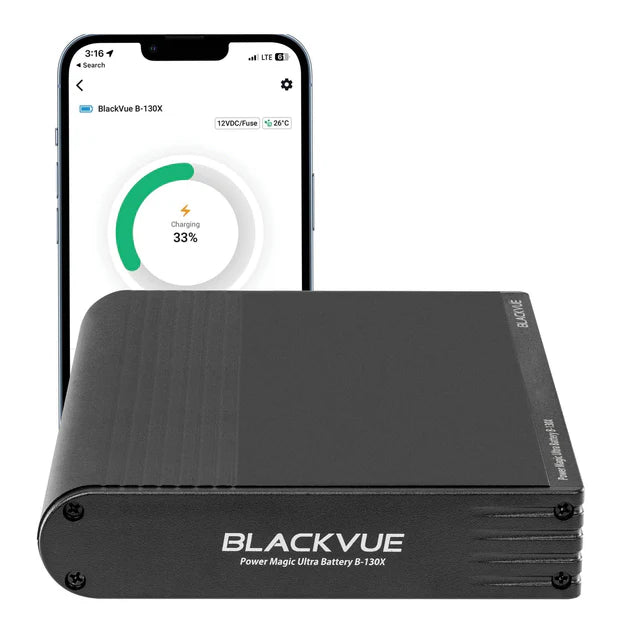 Blackvue B-130X High Capacity Battery for Dashcam Parking Mode 2-Year Warranty