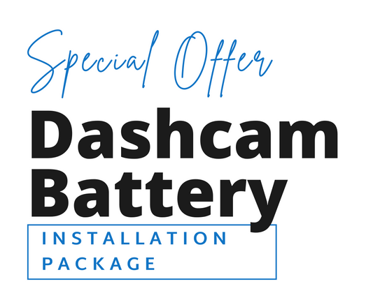 [Best] Auxilary Dashcam Battery Installation Package