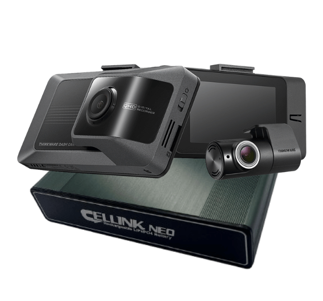 [Mega Deal] Thinkware ARC Dual 2K 64GB Front Rear Dashcam + Cellink NEO 6 Slim Battery 6,000mA Installation Package
