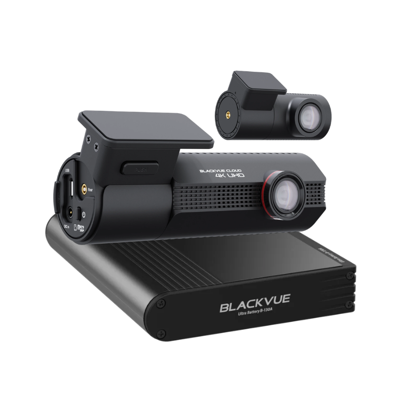 [Installed] BlackVue ELITE 10 2-Channel + B-130A Battery + 64GB Package