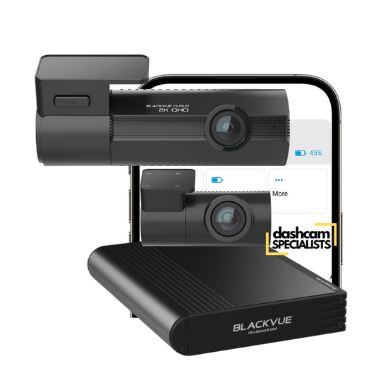 [Installed] BlackVue ELITE 8 2-Channel + B-130A Battery + 64GB Package