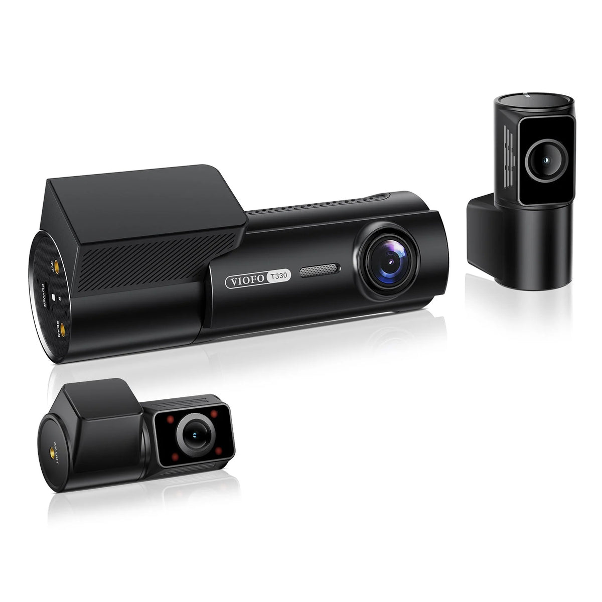 [Installed] Viofo T330 3CH 4K Front, 2K Rear & 2K Fisheye Interior Cabin 512GB