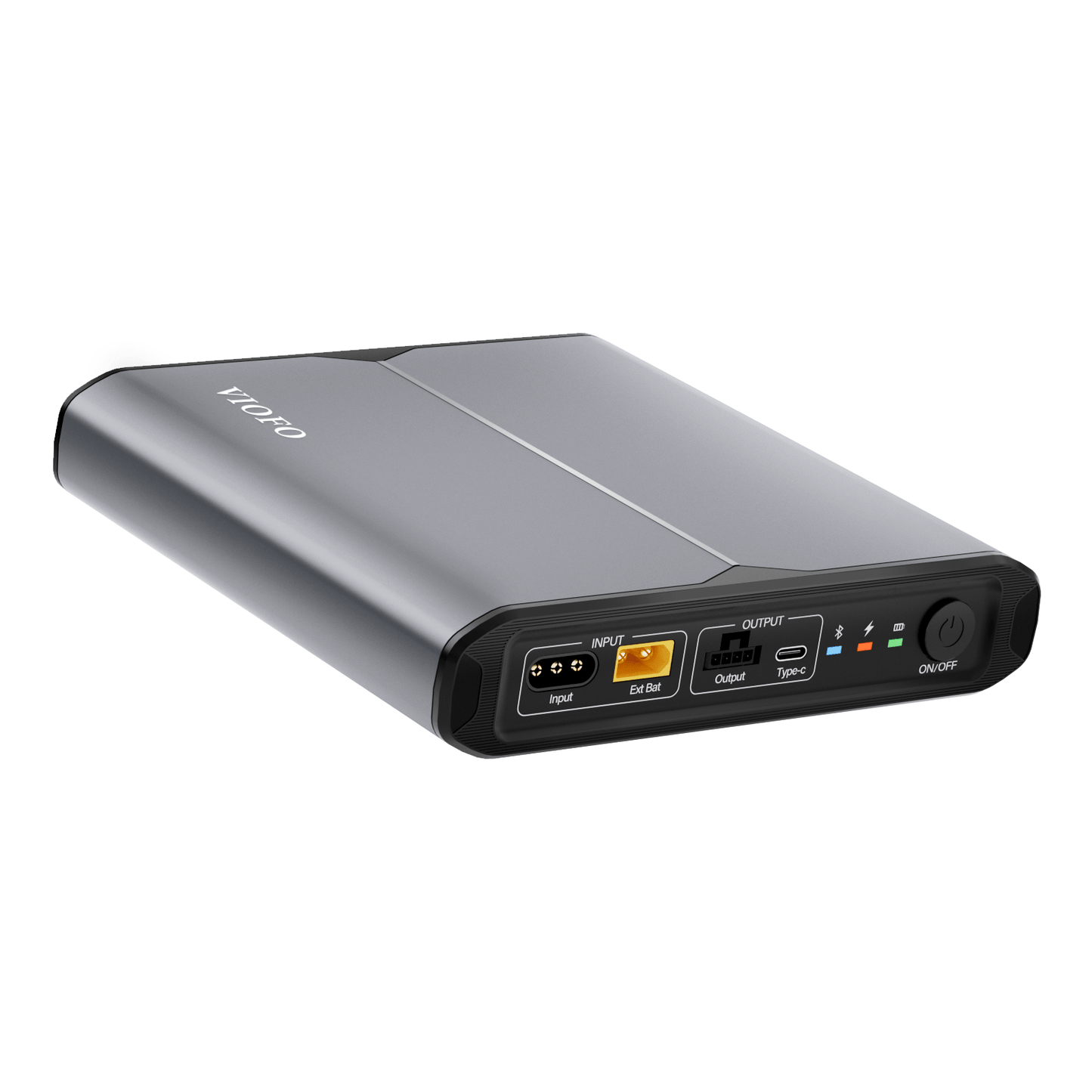 VIOFO BP100 7650mAh High Capacity Dash Cam Battery Pack for Parking Mode Protection, External Power Bank with Fast Charging, Built-in Bluetooth for Real-Time Battery Status